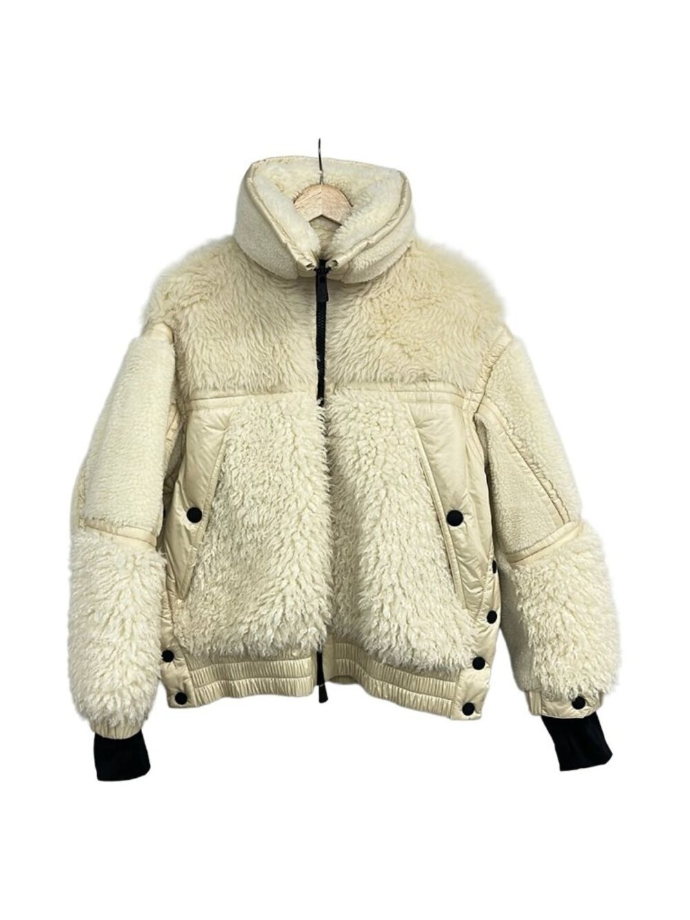 Moncler Down Jacket S Ivoire Beige Ivory 1